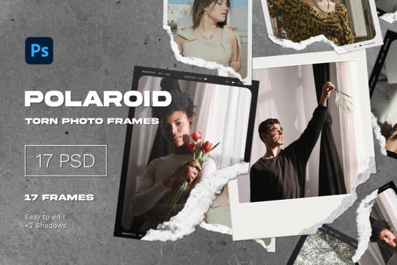 Download Polaroid Torn Photo Frames - Photo Collection
