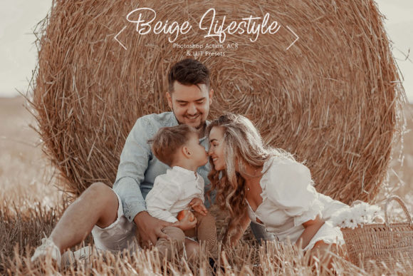 Download 10 Photoshop Actions ACR LUT Beige - Photo Collection