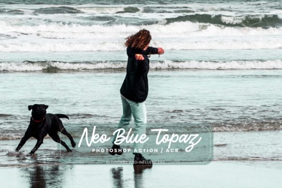 Download 15 Photoshop Actions ACR Neo Blue Topaz - Photo Collection
