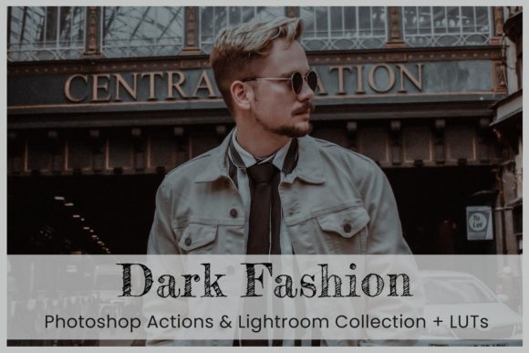 Download Dark Fashion Preset Photoshop Actions - Photo Collection