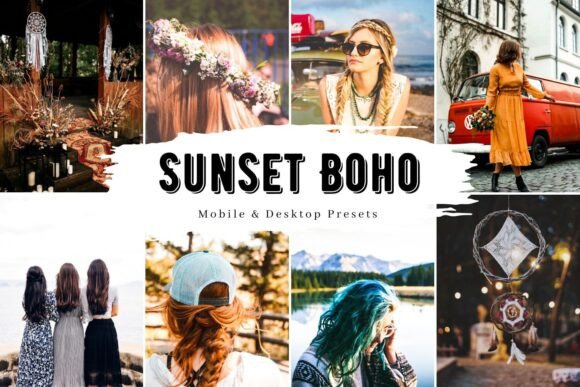 Download 10 Sunset Boho Wedding Lightroom Presets - Wedding lightroom preset Collection