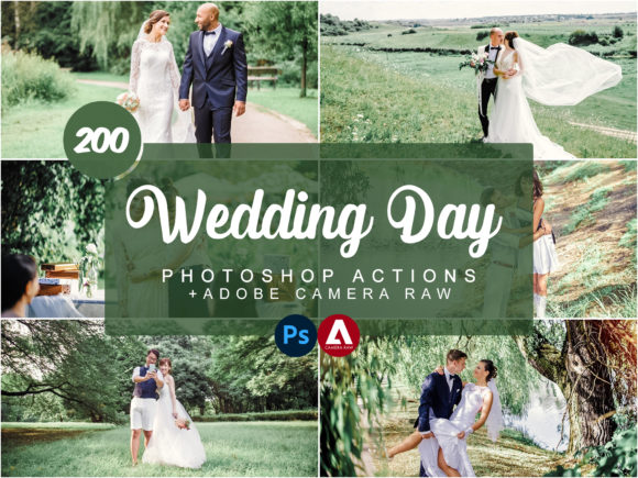 Download Wedding Day Photoshop Actions - Photo Collection