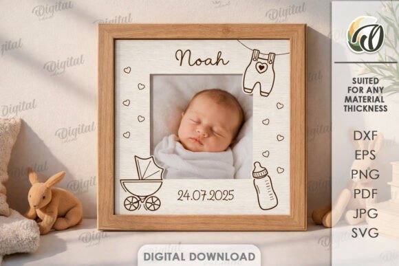 Download Kids Photo Frame Laser Cut - Photo Collection