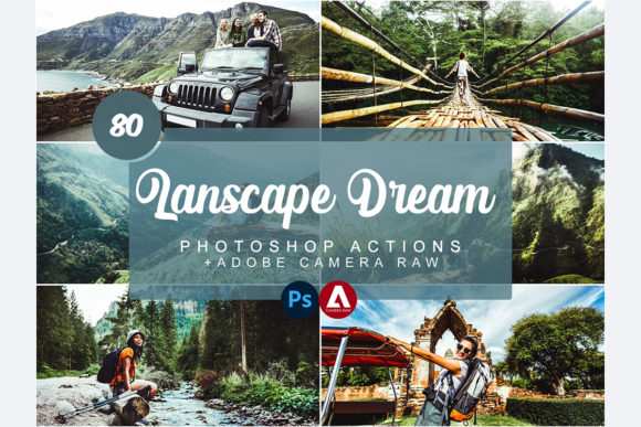 Download Landscape Dream Photoshop Actions - Photo Collection