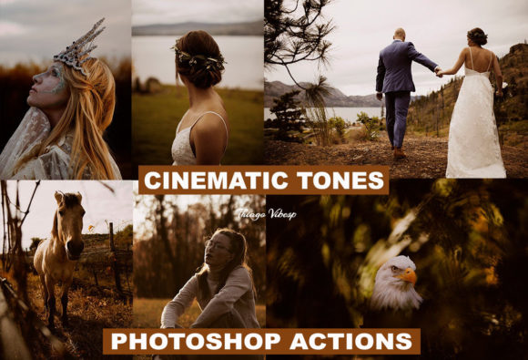 Download Cinematic Dark Tones Photoshop Actions - Photo Collection