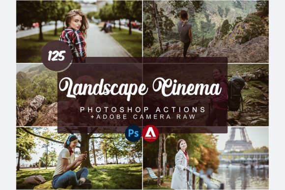 Download Landscape Cinema Photoshop Actions - Photo Collection