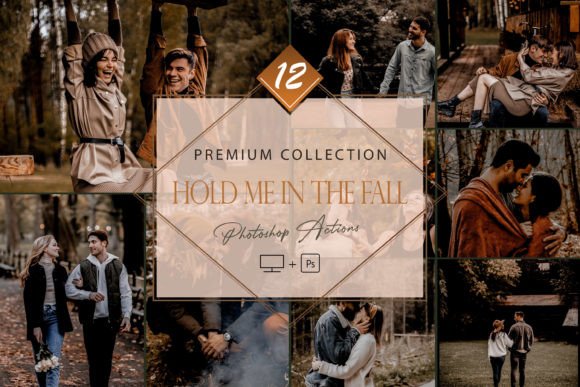 Download 12 Photoshop Actions,Hold Me in the Fall - Photo Collection