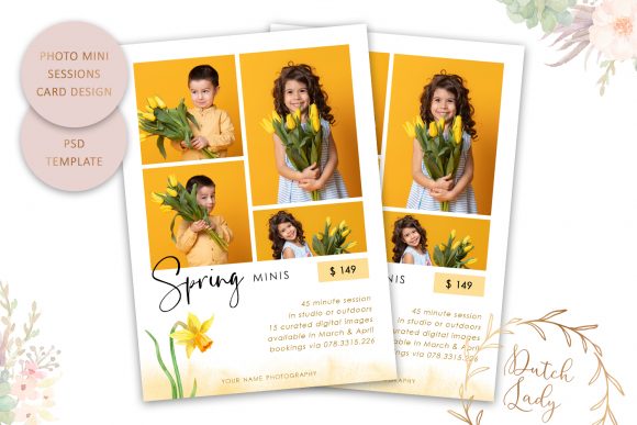 Download PSD Photo Session Card Template #75 - Photo Collection