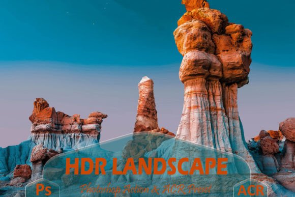 Download 12 HDR Landscape Photoshop Actions - Photo Collection