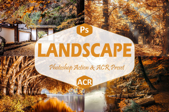 Download 40 Landscape Photoshop Actions and ACR - Photo Collection