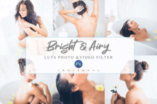 Download 12 Airy - Bright Photoshop Actions, ACR - Photo Collection