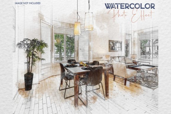 Download Watercolor Photo Effect - Photo Collection
