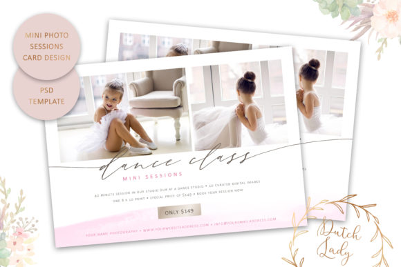 Download Photo Session Card Template&nbsp; - Photo Collection
