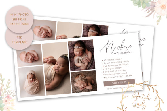 Download Photo Session Card Template #69 - Photo Collection