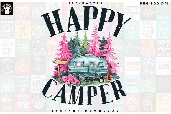 Download Happy Camper Nature Outdoor Camping PNG - Nature Collection