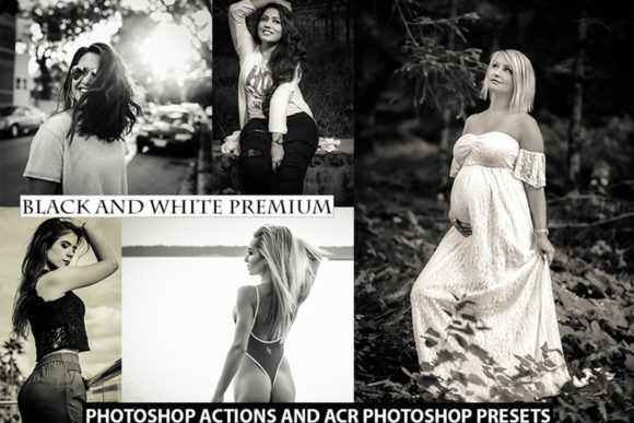 Download Photoshop Actions, ACR Presets BW Tones - Photo Collection