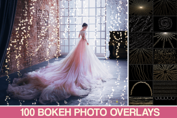 Download 100 Wedding Sparklers Photoshop Overlays - Photo Collection